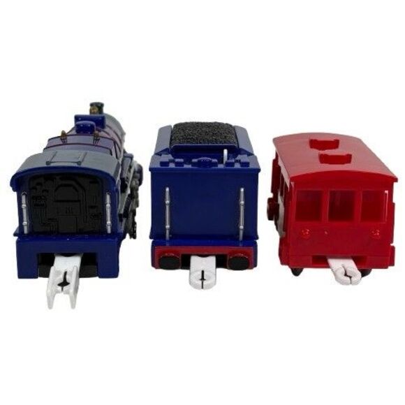 Thomas & Friends Trackmaster Motorized Train HANK TENDER Set COMPLETE 2008 VIDEO - Picture 5 of 16